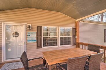 Lakefront Greers Ferry Cabin W/ Covered Boat Slip!