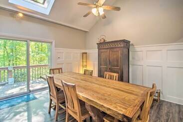 茅舍 Peaceful New Market Cabin W/ Deck & Fire Pit!