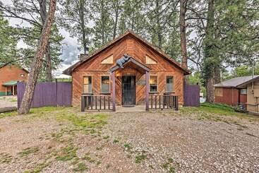 Ruidoso Cabin W/ Deck & Grill   Walk To Town!