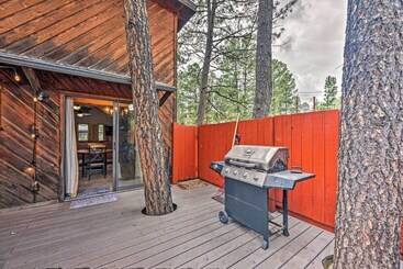 Ruidoso Cabin W/ Deck & Grill   Walk To Town!
