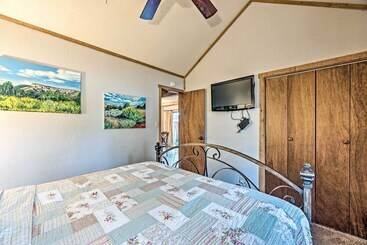 Ruidoso Cabin W/ Deck & Grill   Walk To Town!