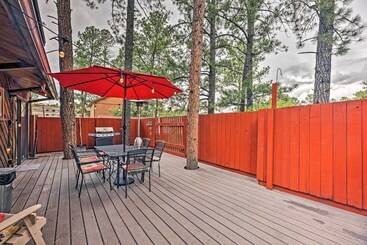 Ruidoso Cabin W/ Deck & Grill   Walk To Town!