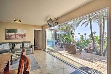 Tropical Oceanside Home W/ Deck, Walk To Beach