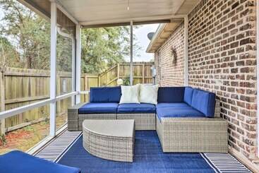 Long Beach Gulf Coast Cottage ~ Half Mi To Sand!