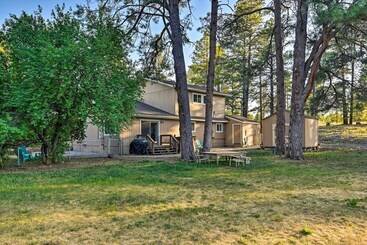 Flagstaff Retreat W/ Large Yard, Balcony & Views!