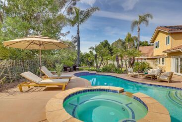 Gorgeous Vista Home W/ Private Pool & Spa!