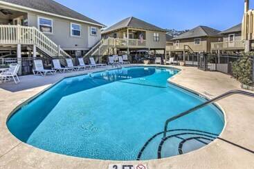 Myrtle Beach Cottage, Walk To Pools + Beach!
