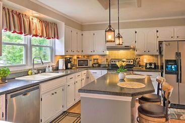 Paradise Lakehouse  In Hickory W/ Dock & Views!