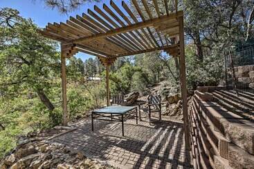 Prescott Cabin W/ Deck & Mtn Views: 4 Mi Downtown!