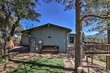 Prescott Cabin W/ Deck & Mtn Views: 4 Mi Downtown!
