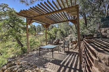 Prescott Cabin W/ Deck & Mtn Views: 4 Mi Downtown!