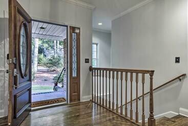 Rustic Pinehurst House W/ Fire Pit & Game Room