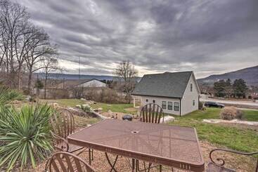 Scenic Mtn Retreat W/ Wooded Backyard + Fire Pit!