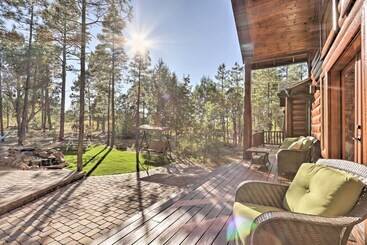 Family Friendly Show Low Cabin W/ Deck & Game Room