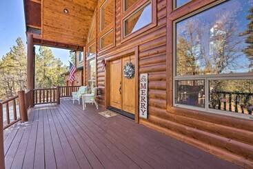 Family Friendly Show Low Cabin W/ Deck & Game Room