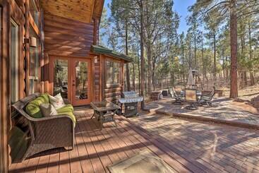 Family Friendly Show Low Cabin W/ Deck & Game Room