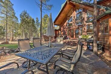 Family Friendly Show Low Cabin W/ Deck & Game Room