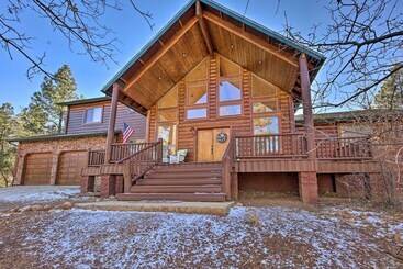 Family Friendly Show Low Cabin W/ Deck & Game Room