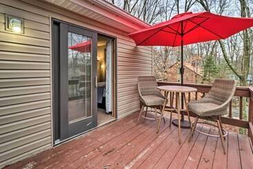 Near Big Boulder Mtn: Cabin W/ Furnished Deck