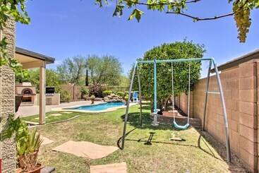 Sunny Phoenix Abode W/ Pool, Grill & Fire Pit