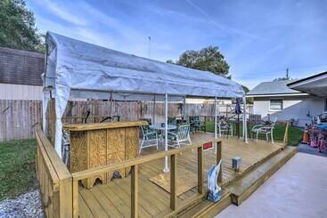 Fern Park House W/ Pool: New Patio & Fire Pit!