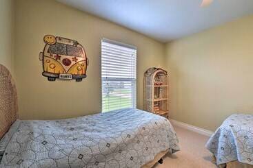 1/4 Mi To Beach: Canal View Home In Galveston!