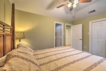 1/4 Mi To Beach: Canal View Home In Galveston!