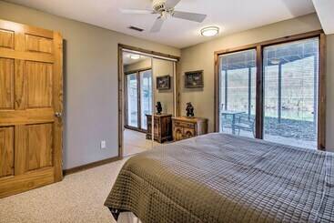 Lakefront Home W/ Fishing Dock & Fire Table!