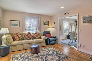Pet Friendly Hyannis Home W/ Deck & Stream Views!