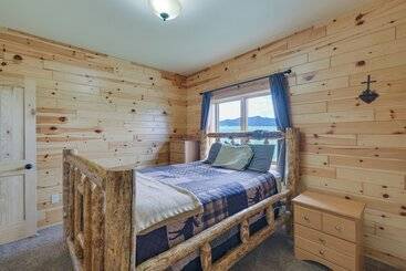 Rural Divide Cabin W/ Mountain Views!