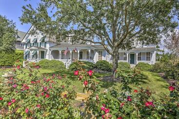 Historic Manteo House On Roanoke Sound W/ Dock!