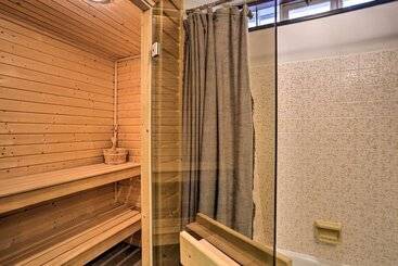 Modern Lead Cabin W/ Private Hot Tub & Fireplace!