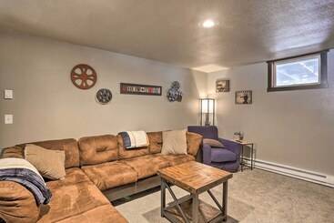 Modern Lead Cabin W/ Private Hot Tub & Fireplace!