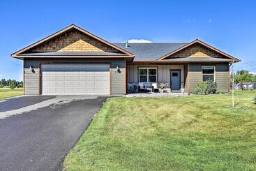 Newly Built Kalispell Home   28 Mi. To Glacier Np!