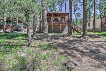 Pet Friendly Ruidoso Home W/ Deck & Forest Views!