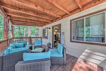 Pet Friendly Ruidoso Home W/ Deck & Forest Views!