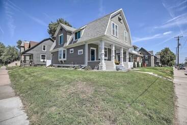 Sioux Falls Abode W/ Fire Pit   1 Mi To Dtwn!