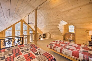 קוטג'' Sunny Forest Cabin W/ Views Of Pikes Peak Mtn!