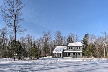 Berkshires Home On 11 Acres W/ Pond & 2 Fire Pits!