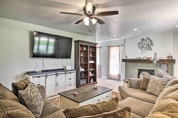 Cedar City Family Home W/ Game Room + Yard!