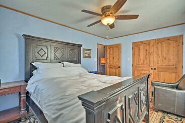 بيت ريفى Cozy  Blue Adobe  W/ Steam Room 2 Mi. From Taos!
