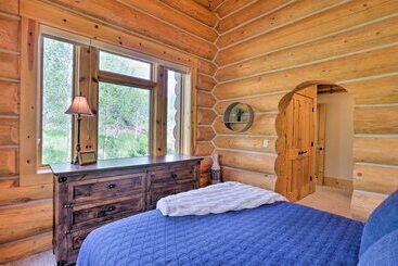Сельский дом 22str 00506 Fairplay Log Cabin: 26 Mi To Breck!
