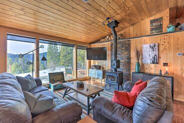Cozy St. Mary S Escape: Mtn Views, Hot Tub & Sauna