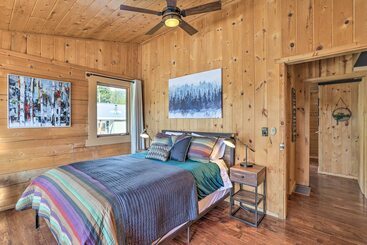Cozy St. Mary S Escape: Mtn Views, Hot Tub & Sauna