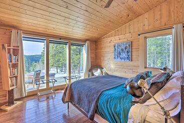 Cozy St. Mary S Escape: Mtn Views, Hot Tub & Sauna