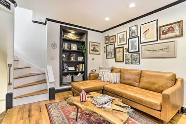 Historic Home W/ Garden: Walk To Center City!
