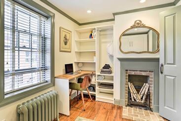 Historic Home W/ Garden: Walk To Center City!