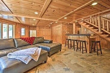 별장 Lakefront Log Cabin W/dock ~9 Mi To Lutsen Mtn