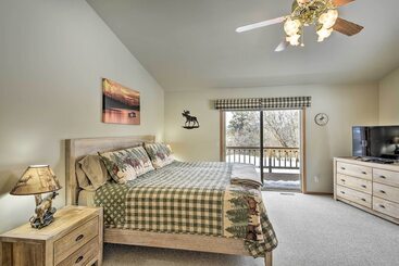 Сельский дом Rocky Mountain Home W/ Deck   Near Fishing & Dtwn!