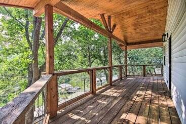 Private Fishing Dock: Grand Lake Home